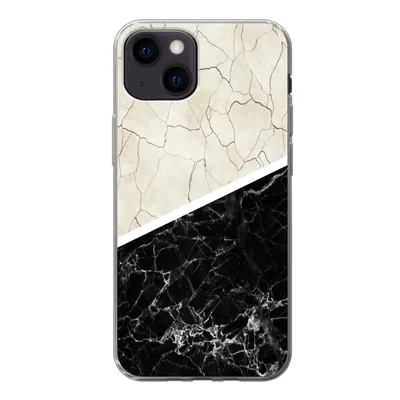 Produktbild von MuchoWow® Handyhülle Schutzhülle Hülle für iPhone 13 mini Marmor - Muster - Luxus Silikon Softcase Handy Hülle - Softcase