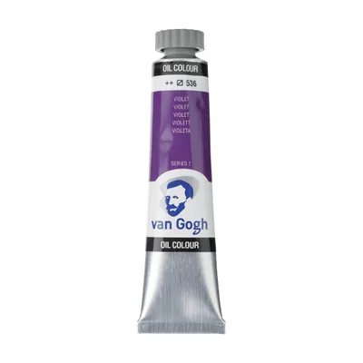 Image de Van Gogh peinture à l'huile tube 20 ml violet 536