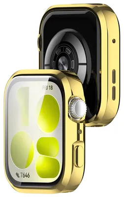 Produktbild von Schutzhülle für Huawei Watch Fit 5, Bizon Case Watch Felipe, Golden