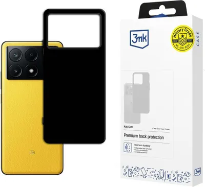 Produktbild von 3MK Matt Case Poco X6 Pro 5G schwarz Schutzhülle