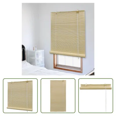 Produktbild von The Living Store Bambusrollo 80x220 cm Natur