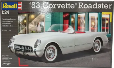 Obrázok produktu pre Revell 07067 Model auta 1:24 - '53 Corvette Roadster v mierke 1:24, úroveň 4