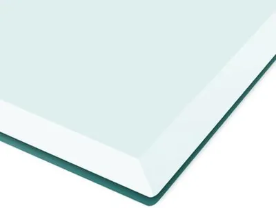 Produktbild von Rechteckige Tischplatte aus gehärtetem Glas 1000x620 mm