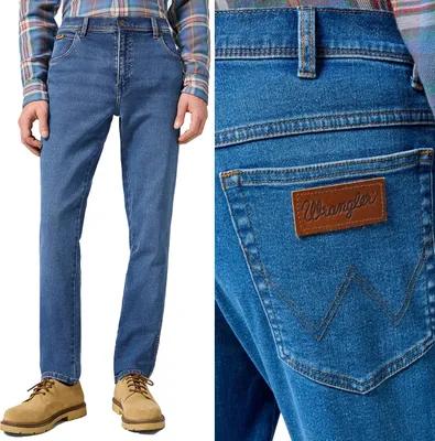 Produktbild von Wrangler Texas Slim Ridge Wash 112358218 W36 L36