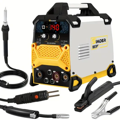 Productafbeelding van Lasapparaat – Lasmachine – MIG-lasser – Soldeerbout – 5-in-1 multifunctioneel apparaat – Draagbaar