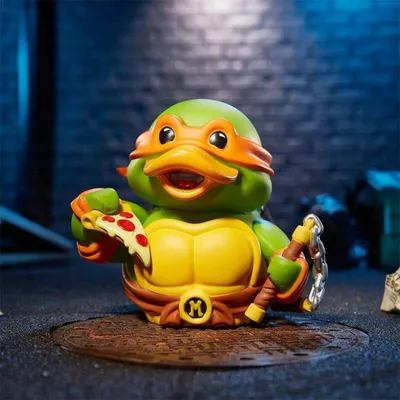 Produktbild von Teenage Mutant Ninja Turtles Tubbz PVC Figur Michelangelo Boxed Edition 10 cm