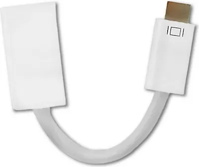 Obrázek produktu pro Qoltec 50519, 0,15 m, Mini-DVI, HDMI, Samec, Samice, Bílá