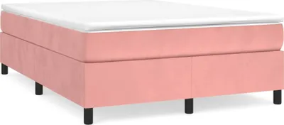 Image de Cadre de lit Rosa 140x200 cm velours