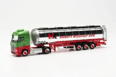 LKW-Modell MAN TGX GX "Habes" Kühlauflieger, 1:87, Kunststoff