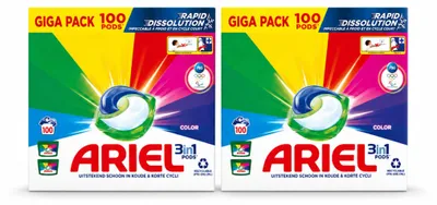 Produktbild von 2 x Ariel 3in1 Pods Color Waschmittel - Vorteilspackung - 2 Stücke