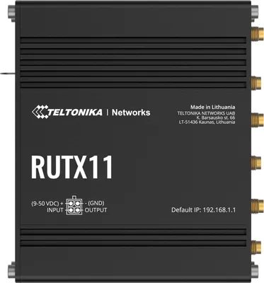 Produktbild von TELTONIKA RUTX11 LTE/4G Industrie Router