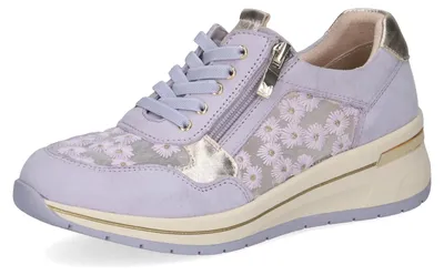 Produktbild von CAPRICE Damen Sneaker flach, Rosa (Lavender Comb), 37