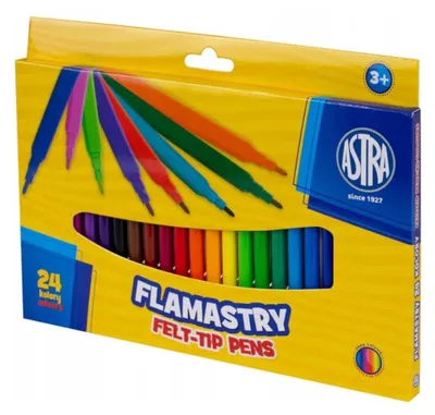 Image de Marqueurs 24 couleurs Astra