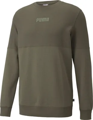 Produktbild von Puma Herren Modern Basic Crew Sweatshirt - 589347 44 in grün, Farbe:Braun, Textil:S
