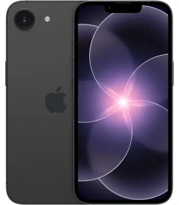 Imagen del producto de Apple iPhone 17e, pantalla de 15,5 cm (6,1 pulgadas), resolución de 2532 x 1170 píxeles, 512 GB de almacenamiento, cámara de 48 megapíxeles, sistema operativo iOS 26, color negro