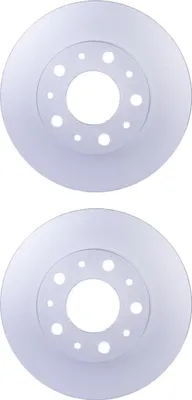 Produktbild von 2 Bremsscheiben innenbelüftet Ø 73 mm 24,1 mm HELLA für u.a. FIAT DUCATO
