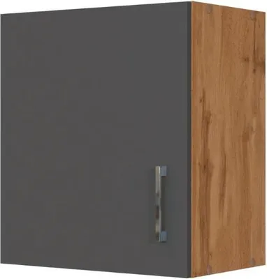 Produktbild von Held Möbel Hängeschrank Sorrento BxTxH 50 x 34 x 57 cm anthrazit matt zerlegt Anschlag reversibel 303.6271