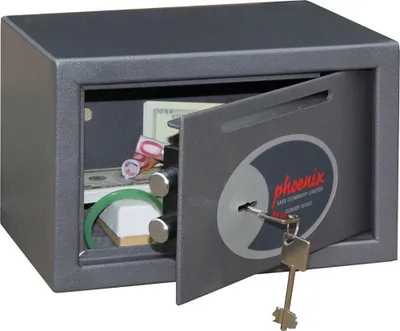 Produktbild von Phoenix Safe Co. Vela SS0801KD, Graphit, Schlüssel, 10 l, Stahl, 310 mm, 200 mm