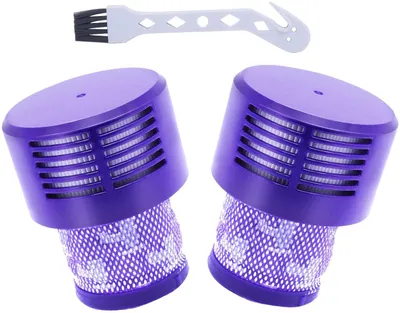 2er-Set waschbare Staubsaugerfilter für Dyson V10