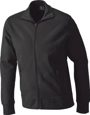 Productafbeelding van Staande kraag Zip jas heren, M, zwart