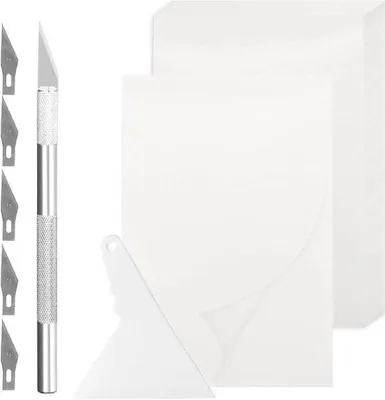Produktbild von Doppelhaushaltschleier non-stick wiederverwendbar wasserdicht - 10 x 15 cm - Accessoires für Diamantschilderarbeiten