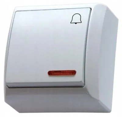 Obrázek produktu pro Ospel ŁN-6BS/00, Bílá, IP20, 250 V, 10 A, 60 mm, 37 mm