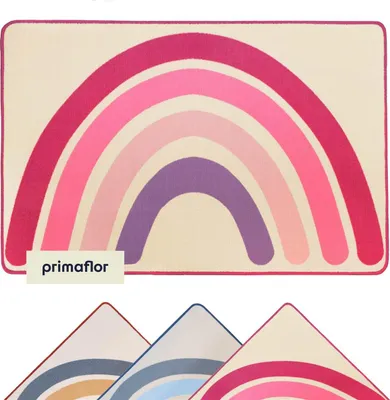 Produktbild von Kinderteppich RAINBOW - Pink