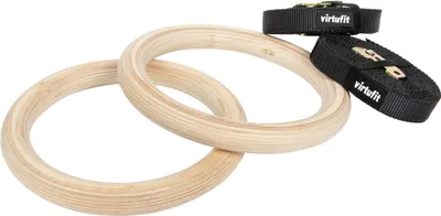 Produktbild von VirtuFit Holz-Gymnastikringe mit verstellbaren Straps 460 cm