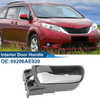 Image de Poignée De Porte Intérieure Côté Passager Avant Pour Lancia Ypsilon 2003-2011 Poignée De Porte Intérieure No.69206AE020 Ton Argenté 1 Pc