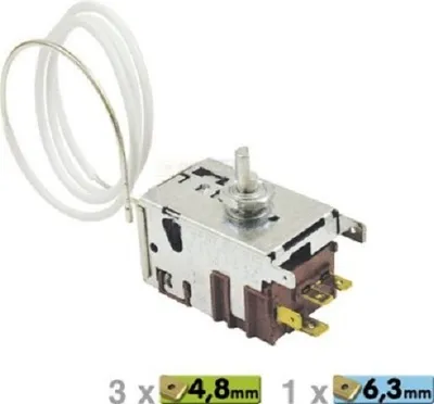 Produktbild von Thermostat Kühlschrank 242502123 AEG Electrolux 077B5219 Danfoss 01008413 Quelle
