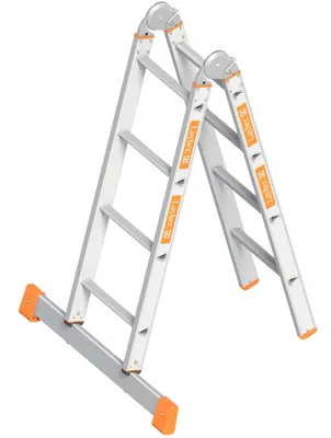 Produktbild von Layher Topic 1056 Klappleiter 2x4 Sprossen