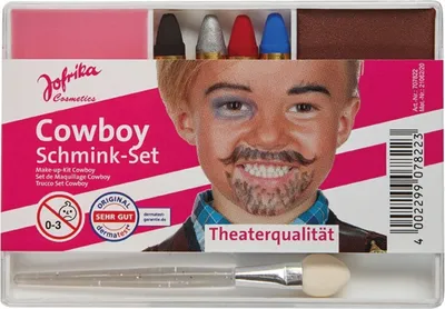 Produktbild von Jofrika 707822 Schmink-Set Cowboy (1 Set)