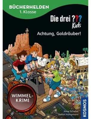 Obrázek produktu pro Die drei ??? Kids, Bücherhelden 1. Klasse, Achtung, Goldräuber!