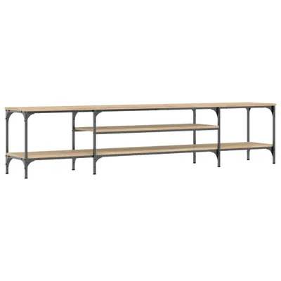 Produktbild von TV-Schrank Sonoma-Eiche 201x35x45 cm Holzwerkstoff & Eisen
