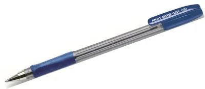 Image de 12x Pilot BPS-GP-XB-L Stylo à bille XB, grip caoutchouté, 0,6 mm, bleu