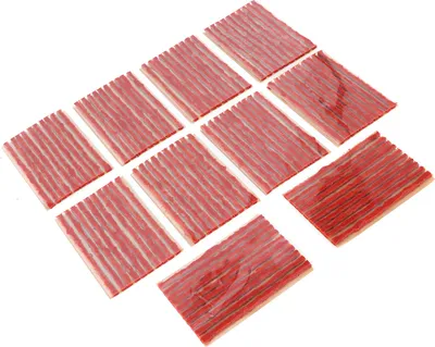 Obrázek produktu pro 100ks 100x3mm Tire Repair Plug Tubeless Tyre Rubber Sealing Strip Puncture Recovery for Car MotorcycleBrown