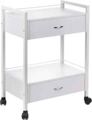 Produktbild von Kosmetikwagen mit Schubladen BY-7017 weiß