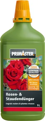 Produktbild von Primaster Flüssigdünger Rosen und Stauden 1 L