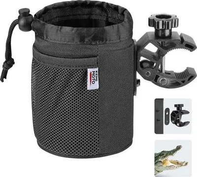 Produktbild von Kinderwagenaccessoire, Oxford-stoffen Fasshalter mit Gitter, Fahrradbecherhalter, schwarz