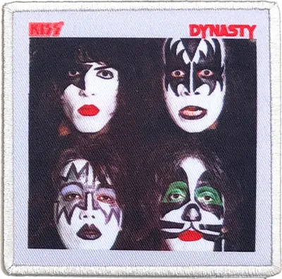 Produktbild von Kiss Dynasty Aufnäher zum Aufnähen 86 x 86 mm