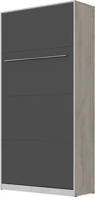 Produktbild von SMARTBett Schrankbett Standard Beton/Anthrazit 90 Vertikal