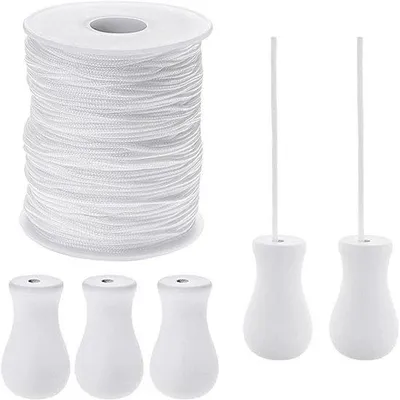 Produktbild von Gordijnkoord - 100 Meter - Polymeer - Weiß