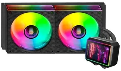 Imagen del producto de Mars Gaming ML-VISIONII240, disipador de calor tipo todo en uno, de 12 cm, color
