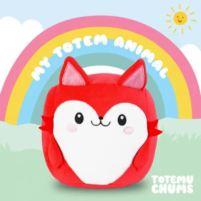 Produktbild von Totemu Chums Cute ŽnŽ Kawaii Plüschfigur Fox 19 cm