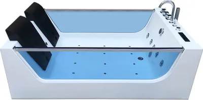 Produktbild von HOME DELUXE - Whirlpool Badewanne ATLANTIC XL Weiß Indoor