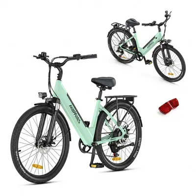 Produktbild von HillMiles MileCity1 E Bike, City E-Bike & E-Hollandrad mit 36V 13Ah Akku bis zu 80-100km, SHIMANO 7-Gang, 250W Motor &25km/h