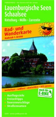 Immagine prodotto di Laghi di Lauenburg - Schaalsee 1:50 000