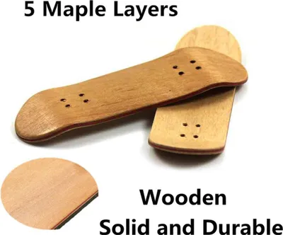 Produktbild von Mini Griffbrett Professionelle Finger Skateboard Ahorn Holz DIY Montage Skate Boarding Spielzeug Weihnachten Geschenk Für Kinder