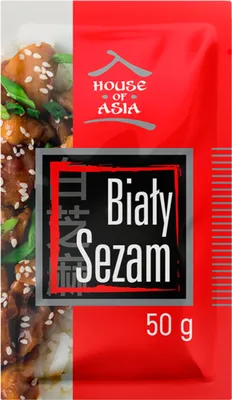 Zdjęcie produktu dla House Of Asia biały sezam 50 g