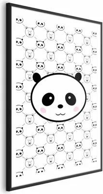 Produktbild von Posterpapier Poster - Pandas and Bears 29.7x42 cm Für Kinder g-A-0154-ao-a